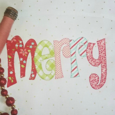 Merry applique